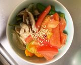 鶏胸肉とトマトのスゴだれ炒め煮作り方15写真
