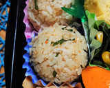 お弁当にも！【鮭と大葉の揚げ玉おにぎり】作り方5写真