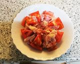 トマトと鶏肉のモッツァレラ作り方2写真