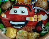 カーズ☆『マックイーン』キャラ弁♡作り方18写真