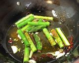 アスパラとベーコンのペペロンチーノ作り方8写真