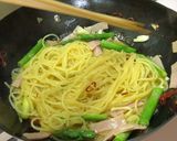 アスパラとベーコンのペペロンチーノ作り方10写真