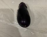 ひとりごはん ナスと豆苗のレンチンおかず作り方2写真
