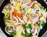 塩麹＆にんにくダレの柔らか豚肉野菜炒め作り方4写真