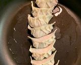 春菊と味噌で餃子を。作り方13写真