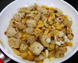 簡単！ほったらかし☆鶏肉ナッツ炒め作り方3写真