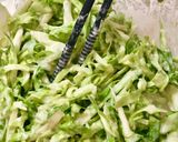 キャベツの外葉かき揚げ♪お弁当フライパン作り方4写真