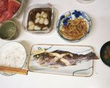 焼き魚定食 （血管ダイエット1371）作り方3写真