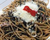 ひじきとベーコンのペペロンチーノ風パスタ作り方11写真