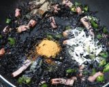 ひじきとベーコンのペペロンチーノ風パスタ作り方5写真