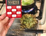 キャベツの外葉かき揚げ♪お弁当フライパン作り方9写真