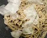 トマトとホタルイカの冷たい蕎麦作り方6写真
