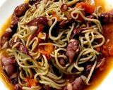 トマトとホタルイカの冷たい蕎麦作り方10写真