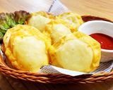 餃子の皮で☆サーモンクリーム揚げ作り方14写真
