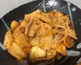 豚トロで豚キムチ作り方4写真