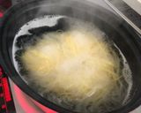鯖缶スパゲッティ作り方1写真