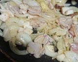 ★フライパン一つでもち麦チキンドリア作り方3写真