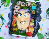 トイ･ストーリー『バズ』弁当★キャラ弁作り方7写真