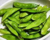 茶豆風の枝豆を簡単レンチンと焼き枝豆に作り方3写真