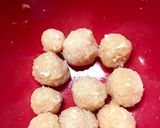 鶏肉団子の梅和風スープ作り方1写真