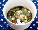 うちのもずく酢３✿豆腐モロヘイヤ入り作り方14写真