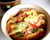 天ぷらリメイク ちょい足し天玉丼作り方4写真