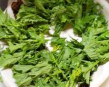 ワサビ菜と豆腐のサラダ作り方5写真