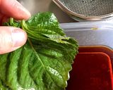 大葉醤油漬け作り方2写真