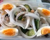 もち麦シーザー風サラダ作り方6写真