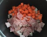 もち麦のトマトスープ作り方3写真