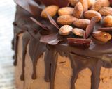 父の日ケーキ♢俺Loveチョコアーモンド作り方44写真