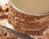 父の日ケーキ♢俺Loveチョコアーモンド作り方35写真