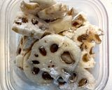 味付け簡単♬蓮根と鶏ももの甘辛焼き作り方2写真