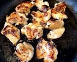 味付け簡単♬蓮根と鶏ももの甘辛焼き作り方4写真