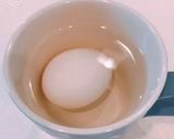 夏に冷たいお茶漬け、温玉味噌バタ麦茶漬け作り方3写真