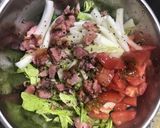 ベーコンと白菜の塩レモンサラダ作り方4写真