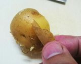 簡単♪俵型ポテトコロッケ(キタアカリ)作り方3写真