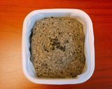 おからパウダー*しっとり黒ごま蒸しパン作り方3写真