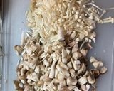 きのこ炊き込みごはん。作り方1写真