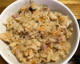 きのこ炊き込みごはん。作り方5写真