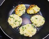 ふわふわ低カロリー☆長芋お好み焼き風♪作り方4写真