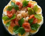 食べて満足美味しい！大人のお寿司ケーキ作り方15写真