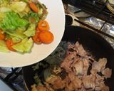お野菜ぺろりメニュー[焼ききしめん]作り方7写真