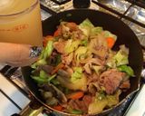 お野菜ぺろりメニュー[焼ききしめん]作り方10写真