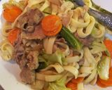 お野菜ぺろりメニュー[焼ききしめん]作り方13写真