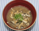 簡単☆乾燥あさりと乾燥まいたけで味噌汁作り方11写真