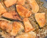 鮭のガーリック醤油照り焼き作り方3写真