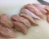 レンジ蒸し鶏 保存用（むね肉、ササミ）作り方1写真