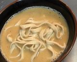 濃厚 鶏白湯ラーメン (味噌)作り方5写真
