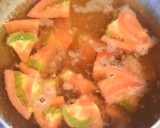 かきたまトマトの中華風スープ作り方2写真